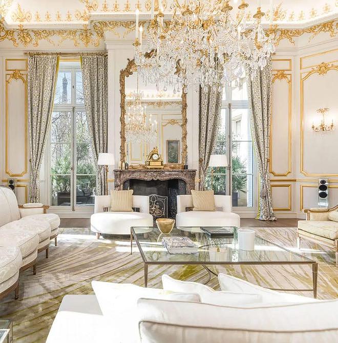 5个亿！中国女富豪拿下巴黎最贵房产，45万每平米的豪宅，里面长啥样？（组图） - 5