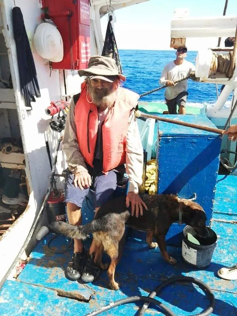 澳洲男子和狗被困海上3月 奇迹生还！ 好运多次降临，曾躲过癌症和风暴（组图） - 4