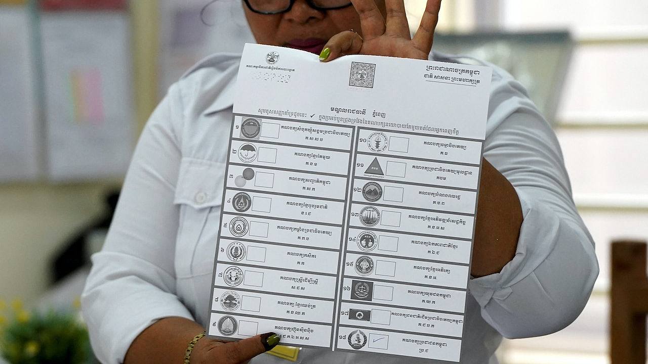 柬埔寨大选结束投票率逾80%！洪森：已在选举中取得胜利（图） - 1