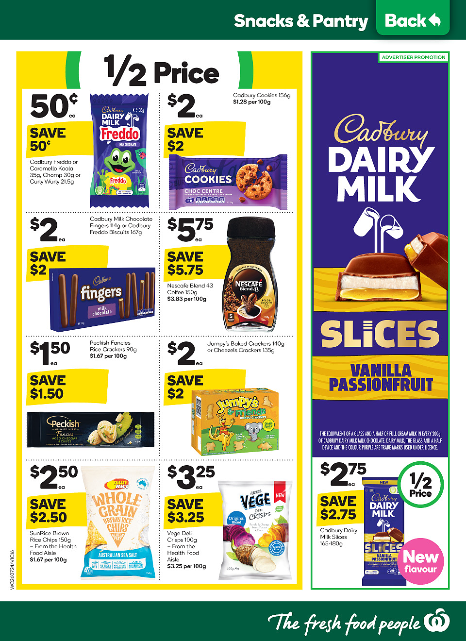 Woolworths 7月26日-8月1日折扣，红袋米、奶油鸡调料包、清洁用品半价（组图） - 16