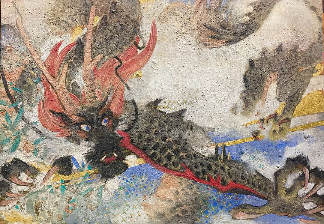 85后川妹子用金子、宝石作画爆火：中国还有这么美的艺术（组图） - 6