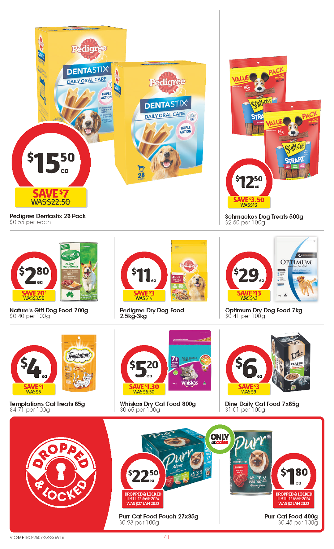 Coles 7月26日-8月1日折扣，冷冻鱿鱼条、油半价（组图） - 41