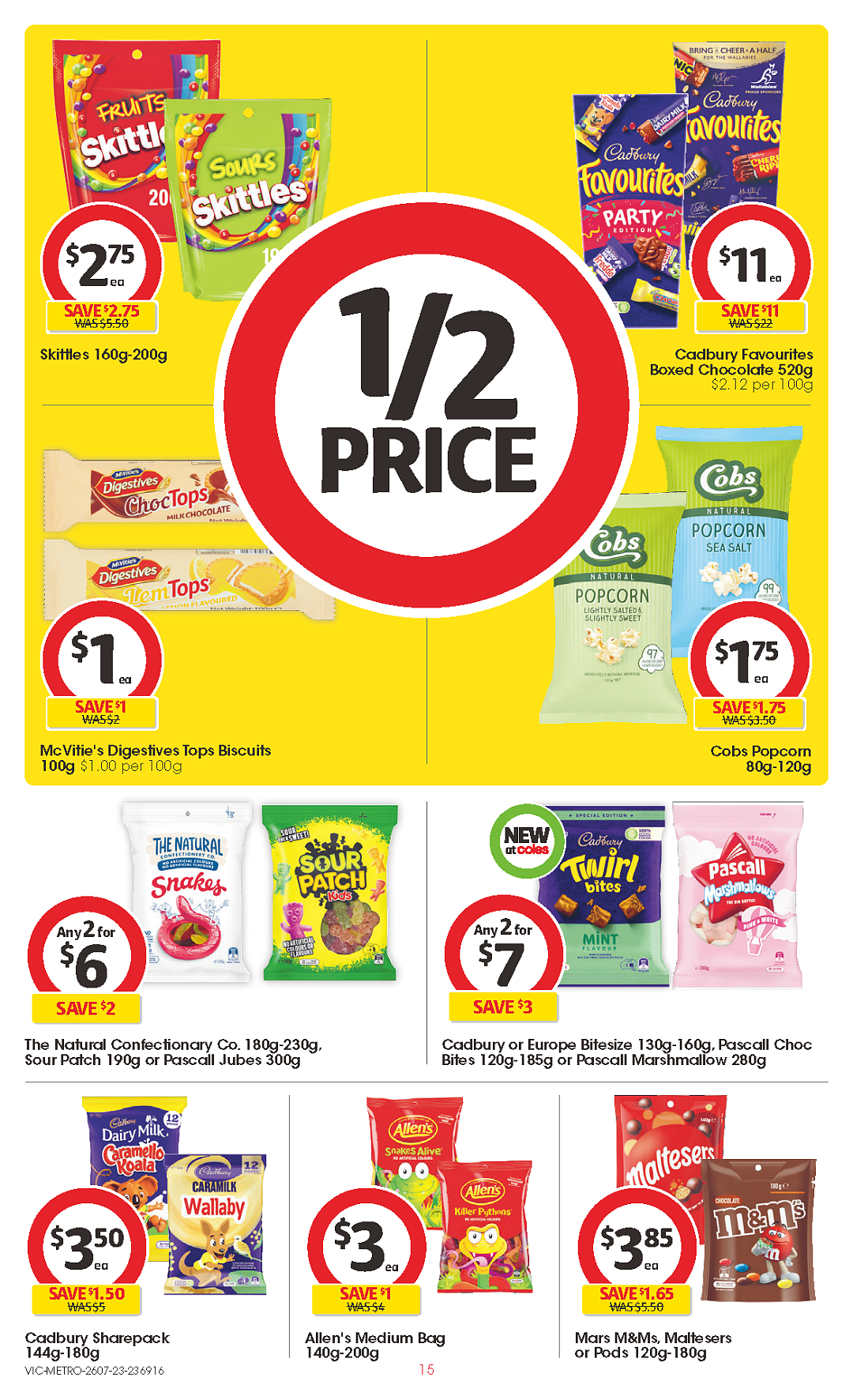 Coles 7月26日-8月1日折扣，冷冻鱿鱼条、油半价（组图） - 15