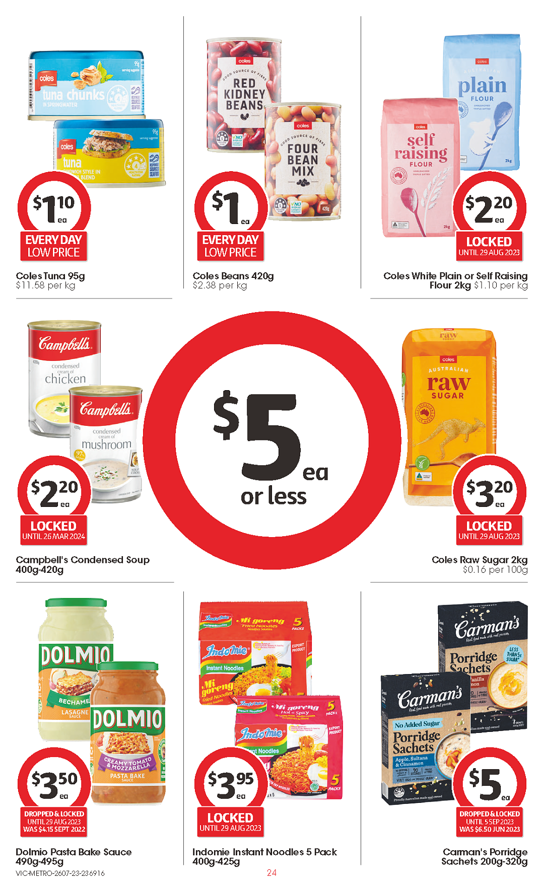 Coles 7月26日-8月1日折扣，冷冻鱿鱼条、油半价（组图） - 24