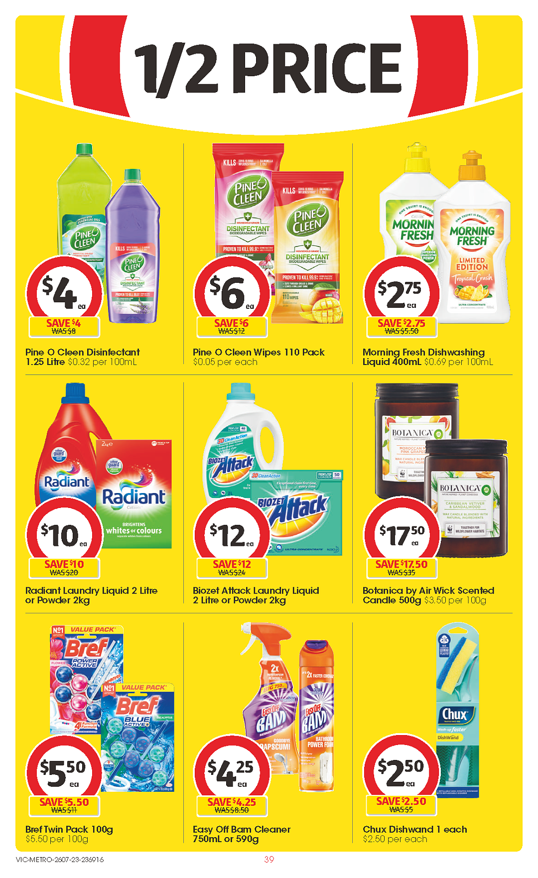 Coles 7月26日-8月1日折扣，冷冻鱿鱼条、油半价（组图） - 39