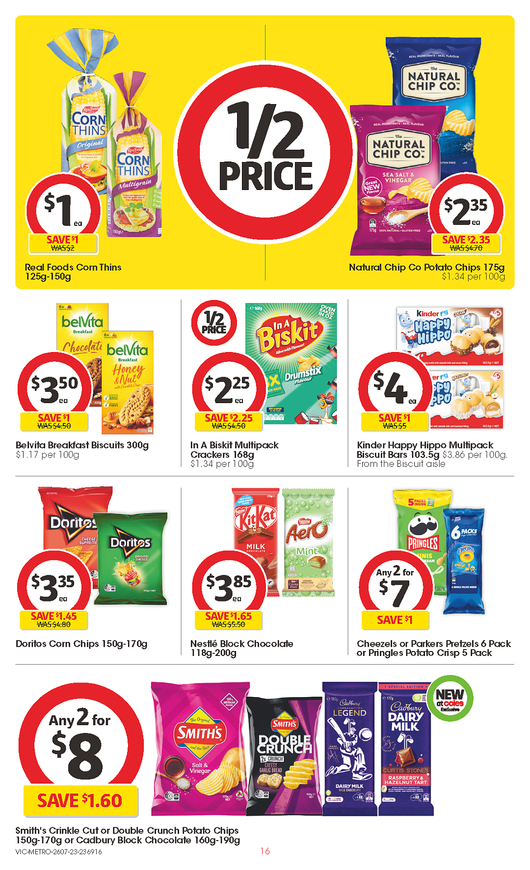 Coles 7月26日-8月1日折扣，冷冻鱿鱼条、油半价（组图） - 16