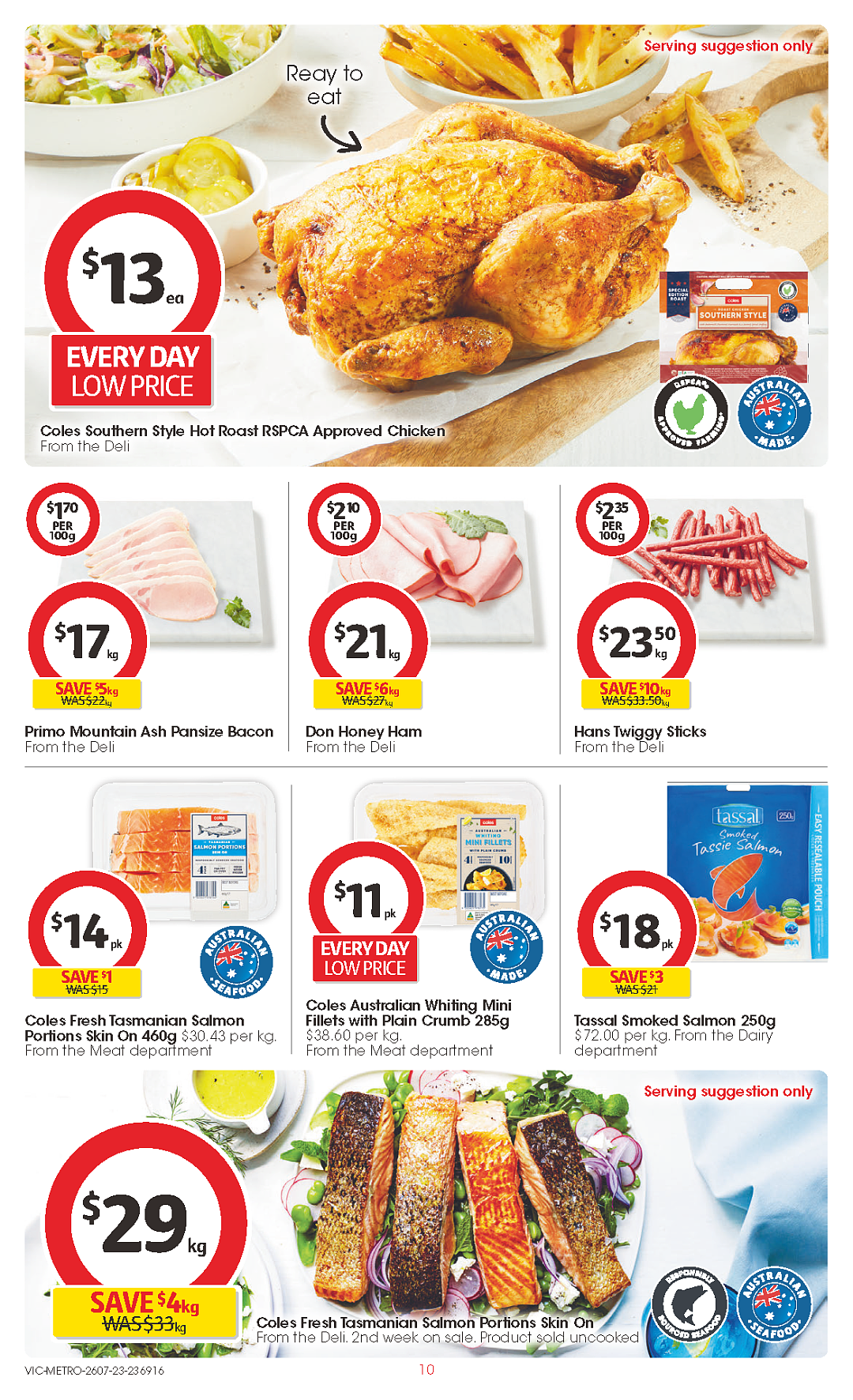 Coles 7月26日-8月1日折扣，冷冻鱿鱼条、油半价（组图） - 10