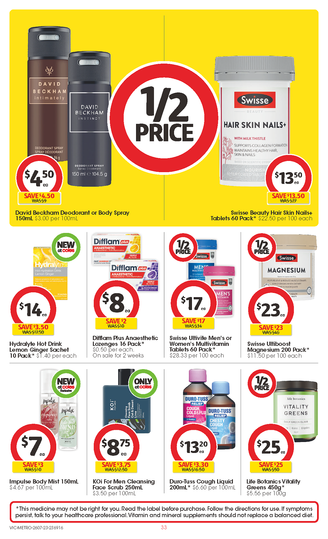 Coles 7月26日-8月1日折扣，冷冻鱿鱼条、油半价（组图） - 33