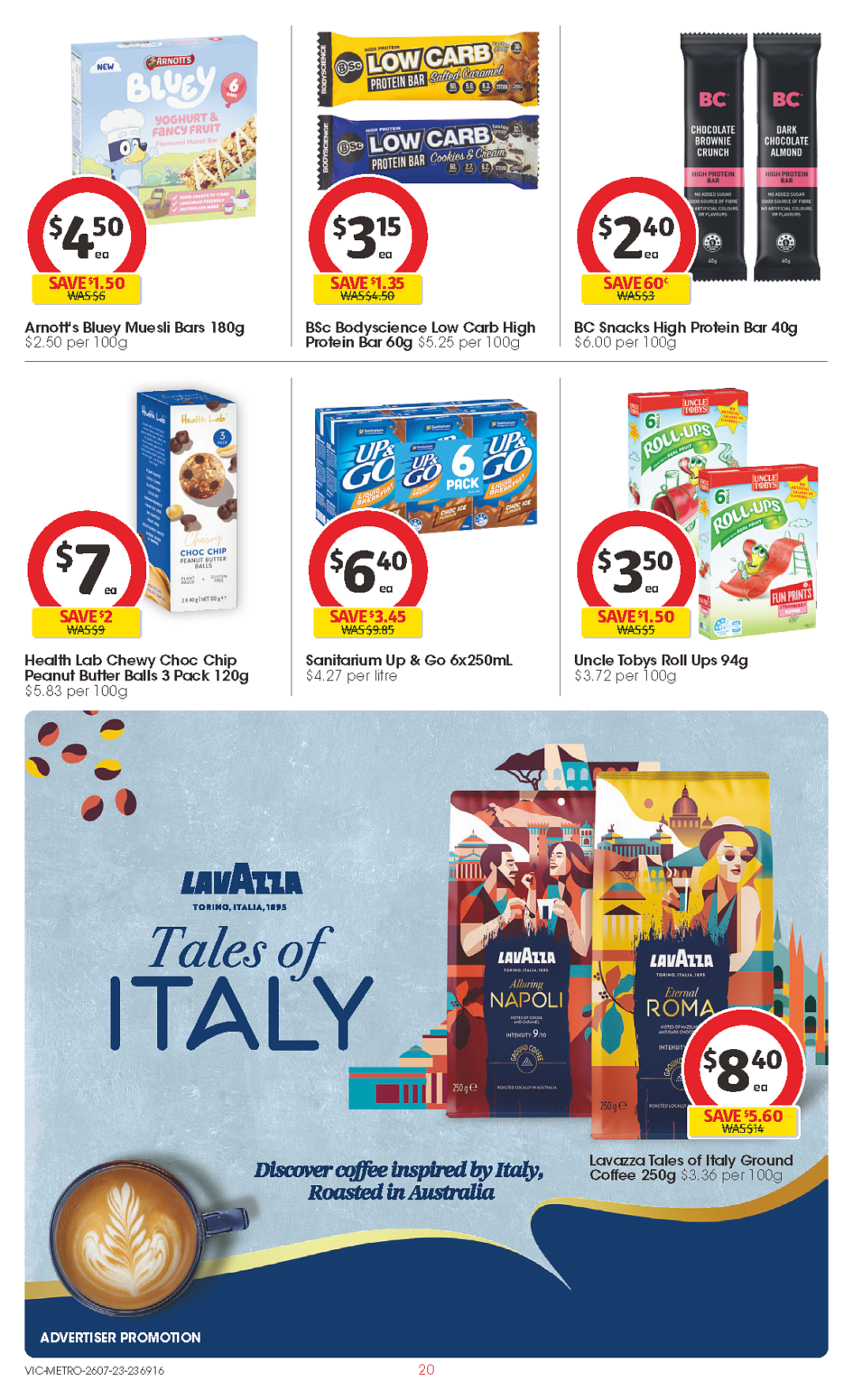 Coles 7月26日-8月1日折扣，冷冻鱿鱼条、油半价（组图） - 20