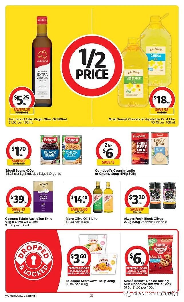 迪士尼卡片来了！Woolworths & Coles 7月26日至8月1日优惠目录（组图） - 73