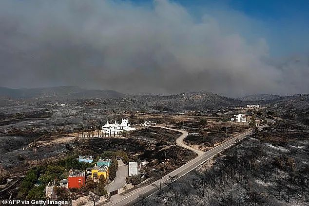 炼狱模式！希腊12天爆发500起山火，上万游客步行12小时逃离火灾…（组图） - 39