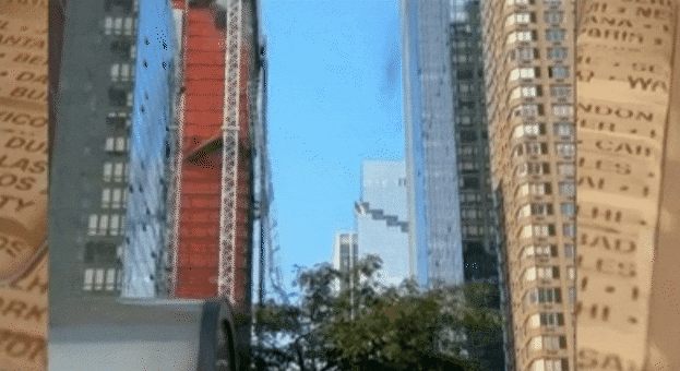 纽约高楼起重机起火，断臂撞向大楼再砸落地上，路人魂都吓没了（组图） - 5
