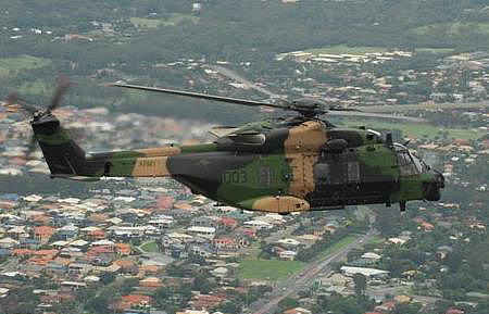 澳军直升机MRH90演习时坠机！机上4人失联恐已罹难（图） - 1