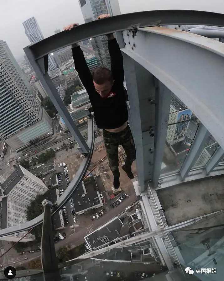 法国30岁网红爬香港68楼天台坠亡！他以极限攀爬高楼闻名，曾疯狂敲打68楼窗户求救（视频/组图） - 6