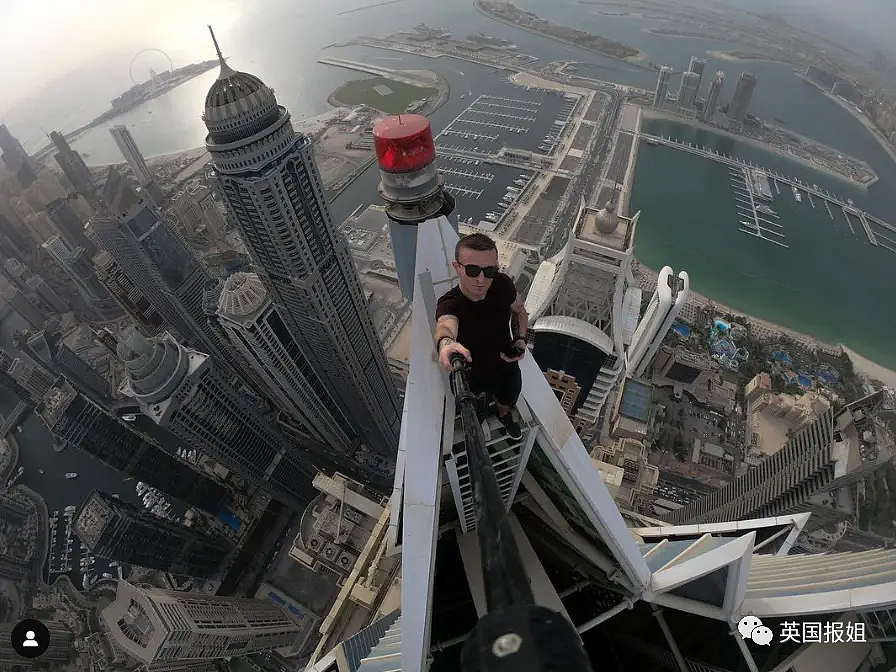 法国30岁网红爬香港68楼天台坠亡！他以极限攀爬高楼闻名，曾疯狂敲打68楼窗户求救（视频/组图） - 32