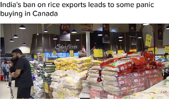 美加“抢米潮”后，多国暂停大米出口！全球粮食警报拉响，米价“发飙”，数亿人吃不上饭（组图） - 3