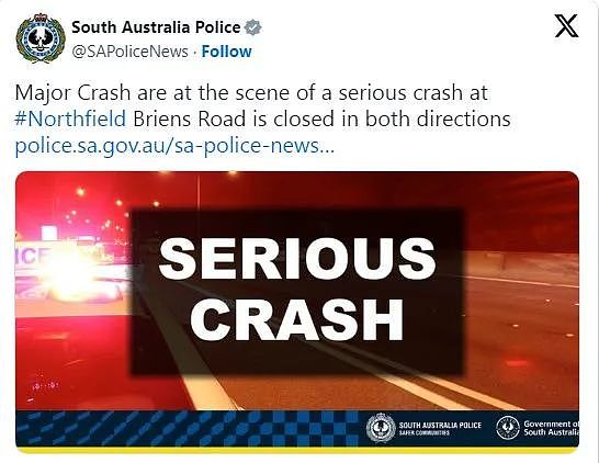 南澳突发严重车祸，道路封锁；JobSeeker上调，多项补贴跟进，数百万澳人受益（组图） - 3