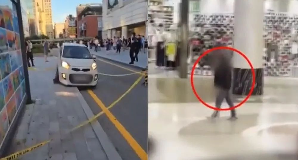 14死伤！韩国购物中心爆发袭击！嫌犯驾车撞人后掏刀狂捅（组图） - 5