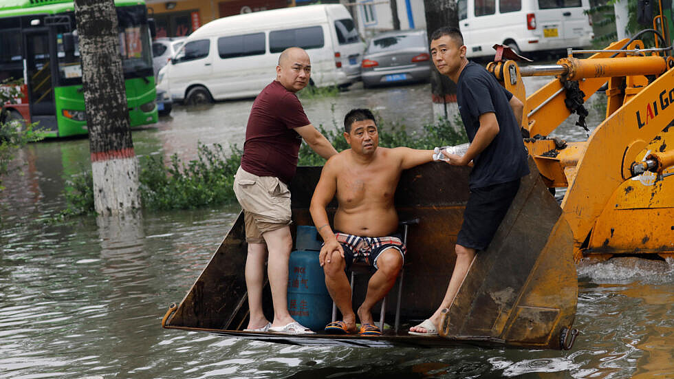 中国洪水泛滥考验救灾系统：600主要城市易发洪水（图） - 1