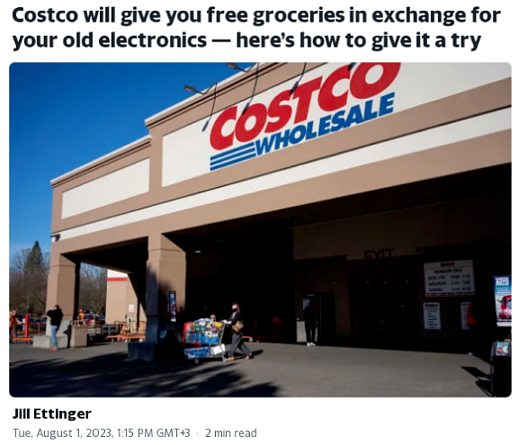 Costco发布有史以来最神Deal：以旧换新，直接换成现金购物卡（组图） - 1