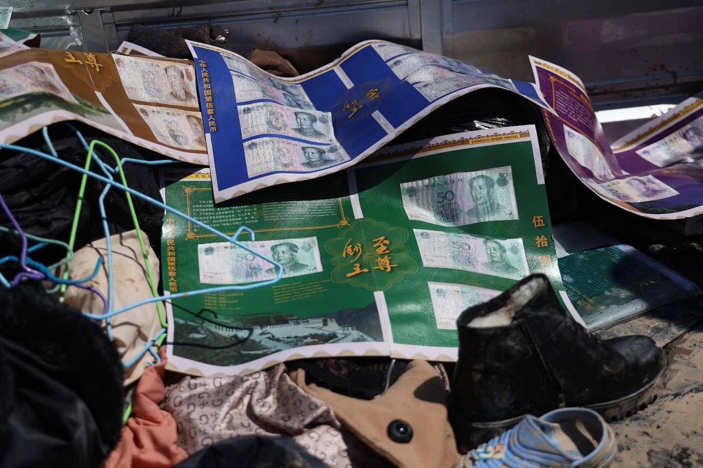 洪水回落后的涿州：村内多处现动物尸体，有村民晾晒泡湿纸币（组图） - 22