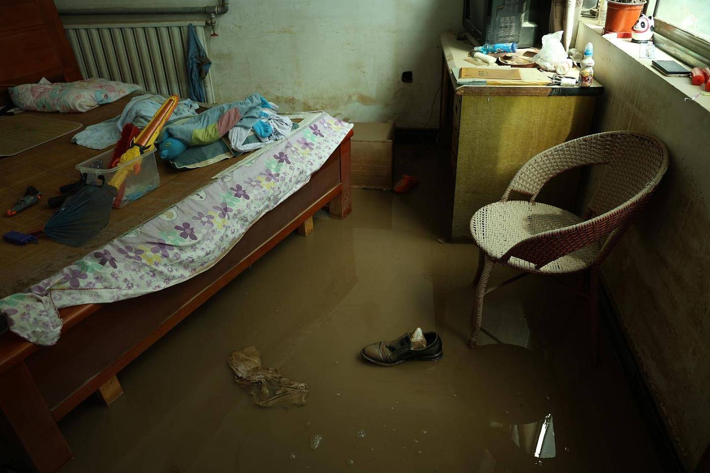 洪水回落后的涿州：村内多处现动物尸体，有村民晾晒泡湿纸币（组图） - 20