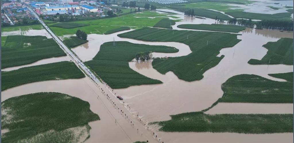 中国东北粮仓严重水灾，CNN：14亿人粮食安全堪忧（组图） - 1