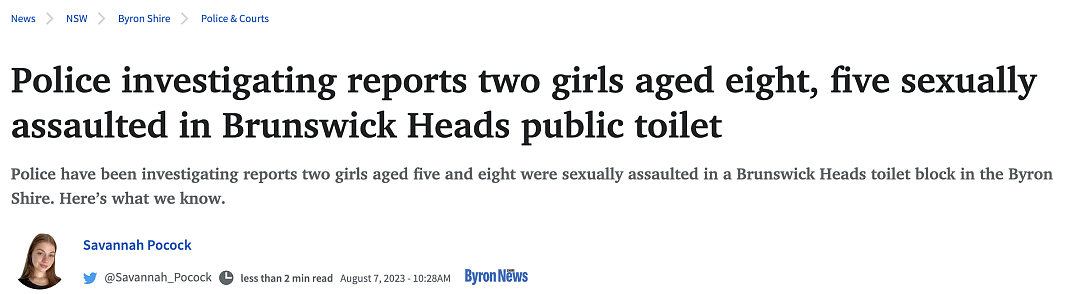 畜生不如！新州2个女童在公厕遭性侵，被伤害时家长就在100米外...（组图） - 2