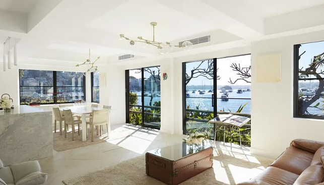 破纪录！悉尼Double Bay海滩附近合并豪宅以1400万澳元售出，公寓每平方米9万6澳元成交（组图） - 1