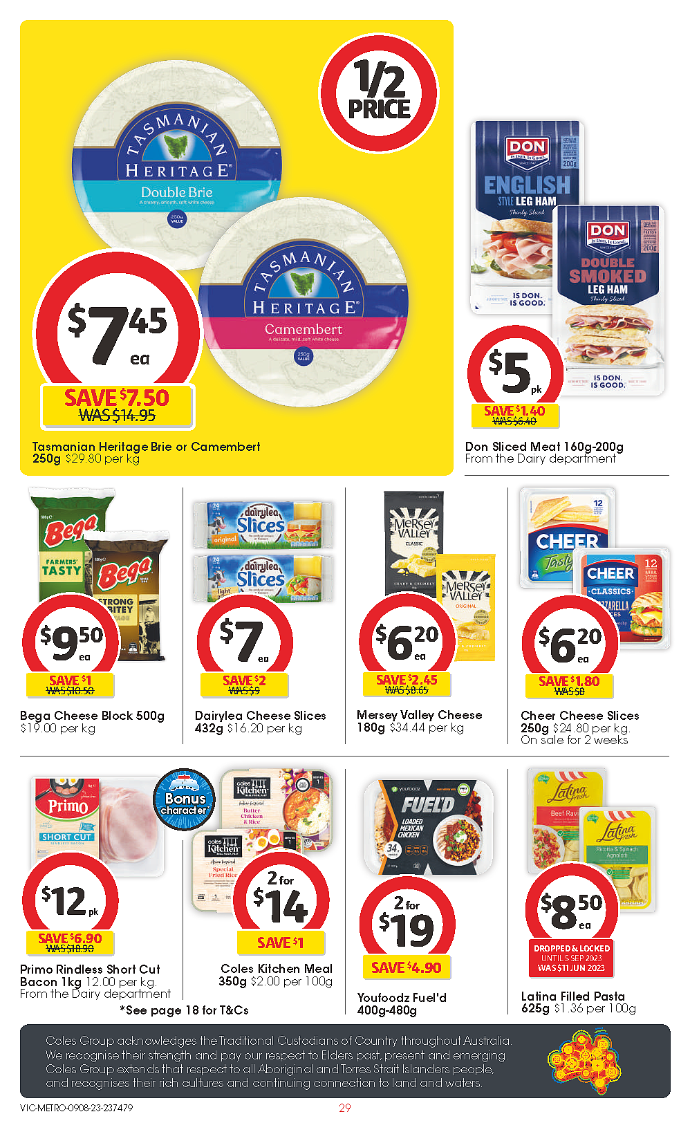 Coles 8月9日-8月15日折扣，红袋米、油、猪肉饺、鱿鱼条半价（组图） - 29