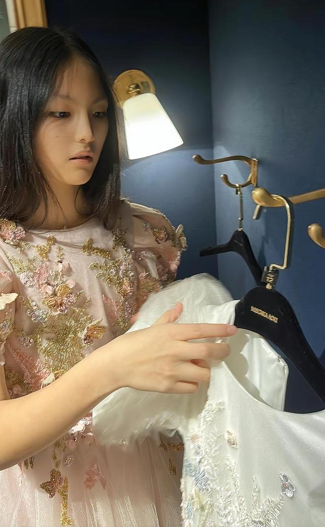 李湘晒女儿近照，王诗龄穿万元公主裙，因玩手机不套壳被吐槽炫富（组图） - 9
