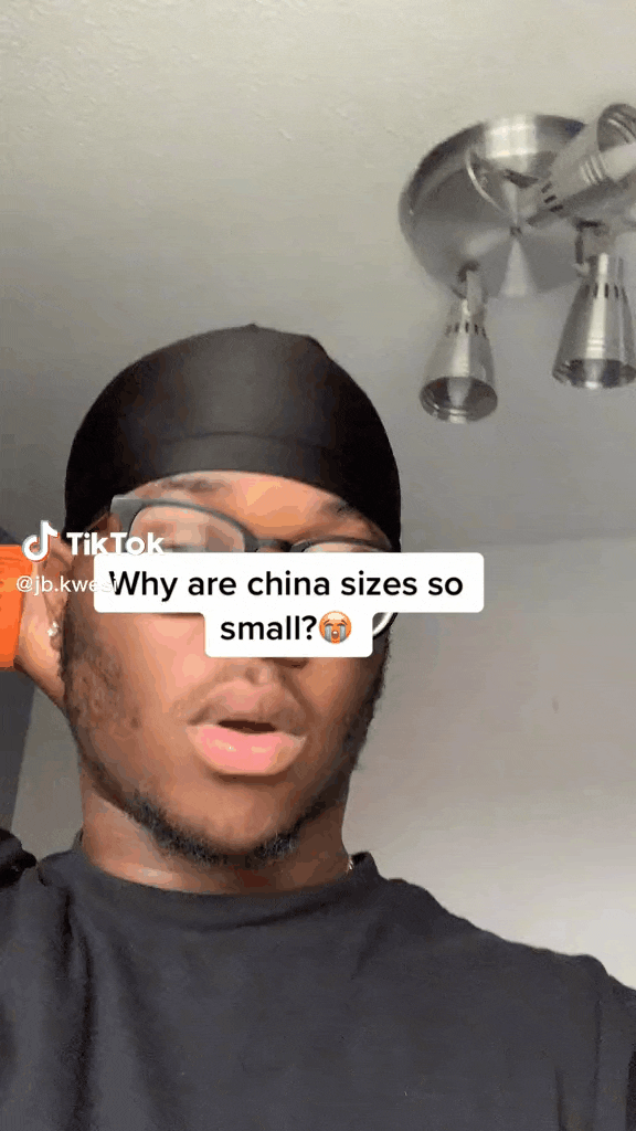 “S码的我，穿不进中国的XL”！百万美国网友齐吐槽，中国衣服小的太变态了...（组图） - 2