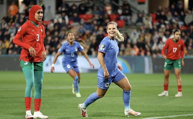 法国4-0摩洛哥！下轮战澳大利亚，女足世界杯8强+1/4决赛对阵出炉（组图） - 1