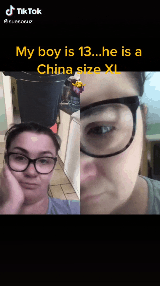 百万美国网友吐槽： 变态！ 我S码 穿不进中国的XL！（组图） - 10