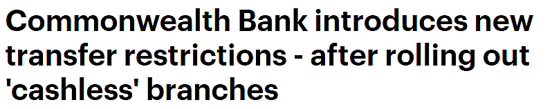 澳华人注意！联邦银行最新限制：部分账户被盯上，转账都受限（组图） - 1