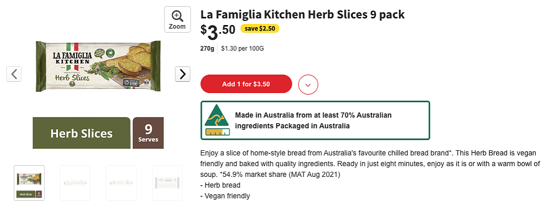 敲好吃！澳洲超市的蒜蓉小面包推荐，还有自制教程哦（组图） - 3