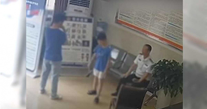 只因没写完作业被骂，重庆男童去警局哭诉“送我去孤儿院”（组图） - 2