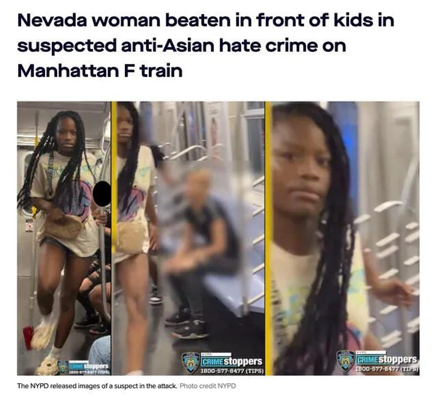 华裔地铁上被3非裔女孩暴揍！其中一人自首，竟可免仇恨罪（组图） - 4