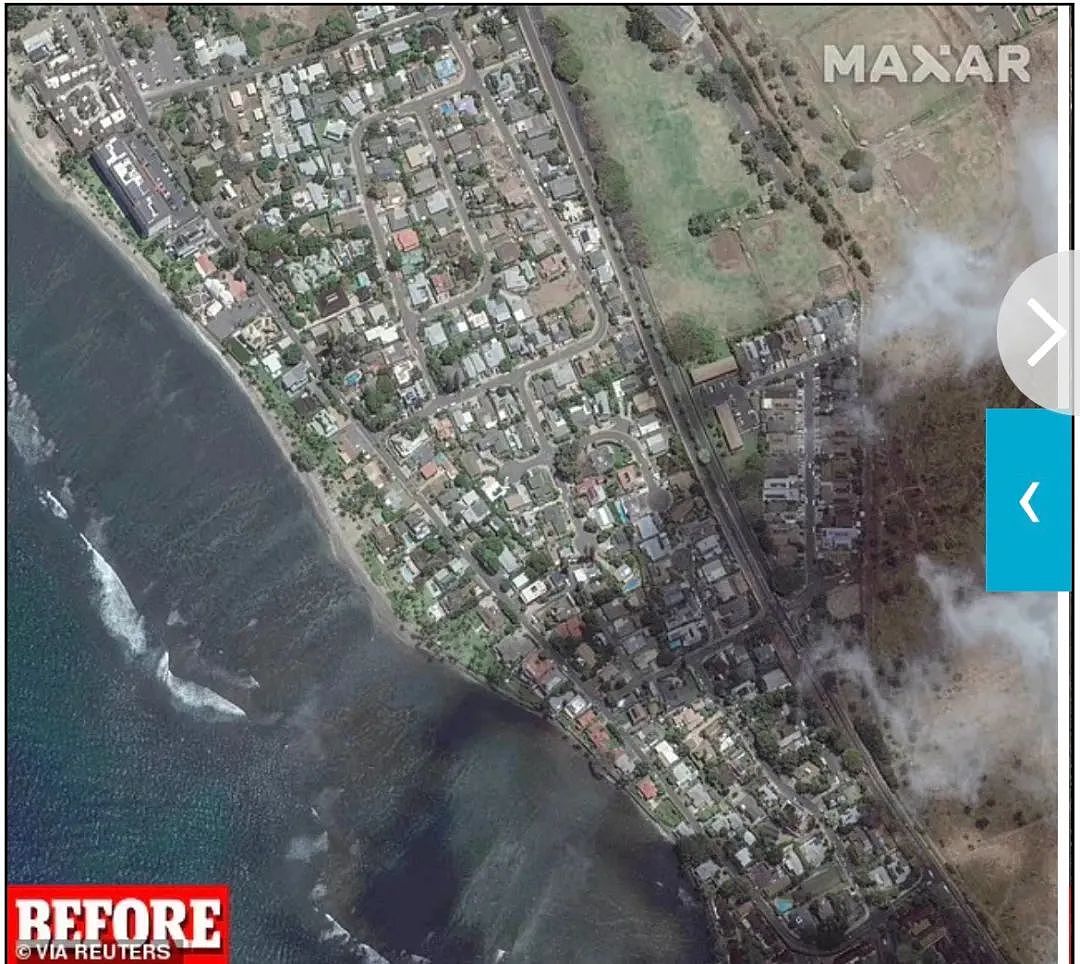 55人死亡，1000人失联！夏威夷大火仍失控，34幅前后对比照，一片满目苍夷的悲凉（组图） - 6