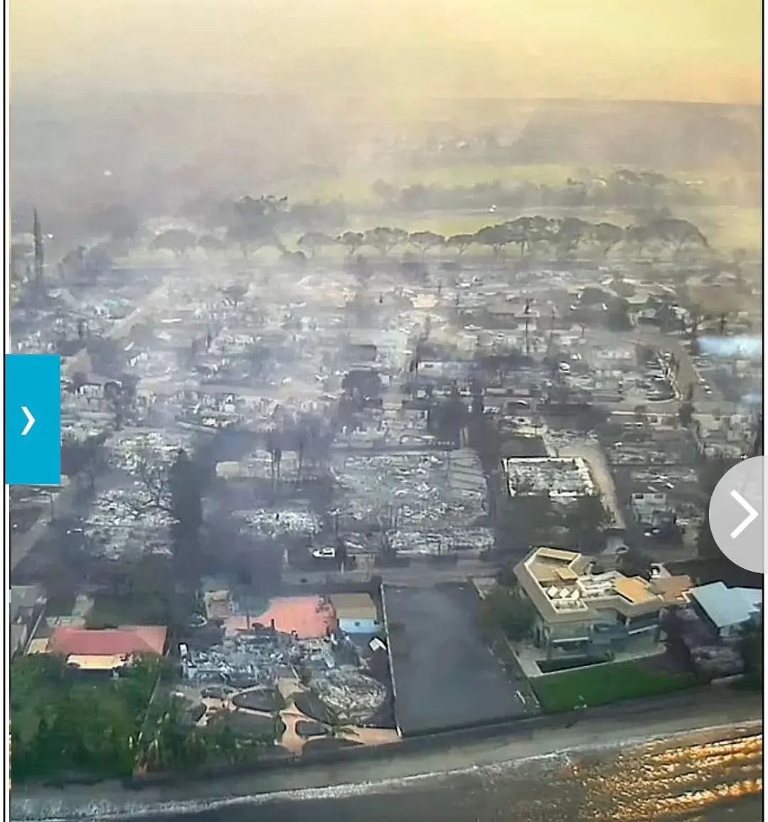 55人死亡，1000人失联！夏威夷大火仍失控，34幅前后对比照，一片满目苍夷的悲凉（组图） - 26