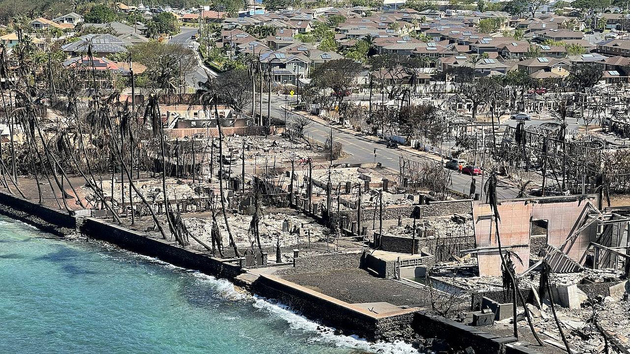 美国史上伤亡最惨重山火：夏威夷山火死亡人数增至93人（组图） - 1