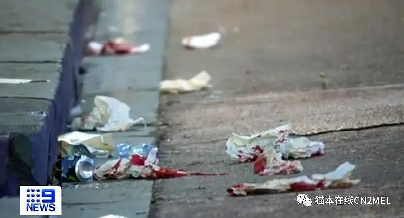 现场视频曝光：今晨墨尔本CBD脱衣舞夜店外三男遭砍命危，现场血迹斑斑，两名嫌犯在逃（组图） - 6