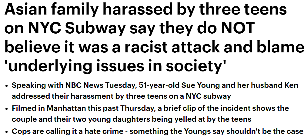 愤怒！华裔一家四口坐地铁出游，遭无端嘲笑围殴，热心同胞录像留证也被暴打（组图） - 1