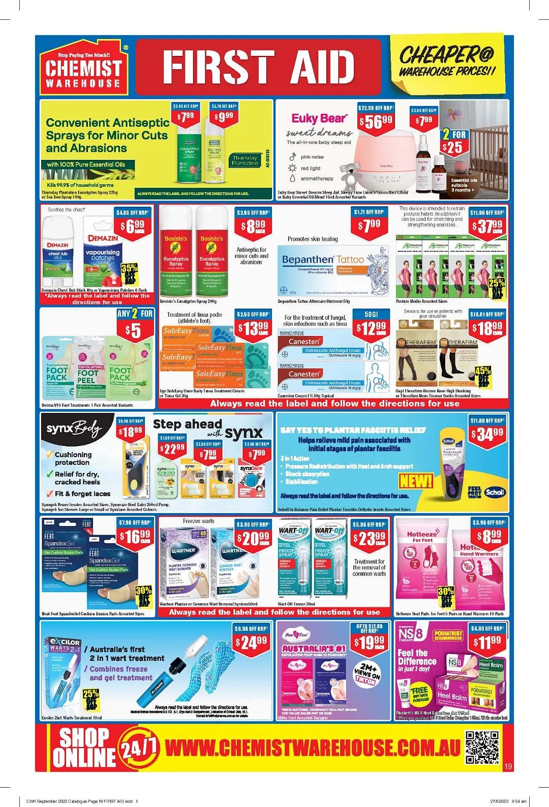 又逢良心周期！【Chemist Warehouse】药店 8月17日至9月3日优惠目录（组图） - 19