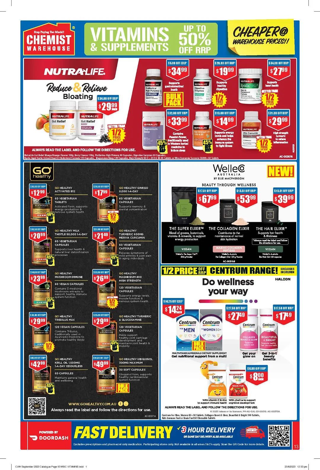 又逢良心周期！【Chemist Warehouse】药店 8月17日至9月3日优惠目录（组图） - 13