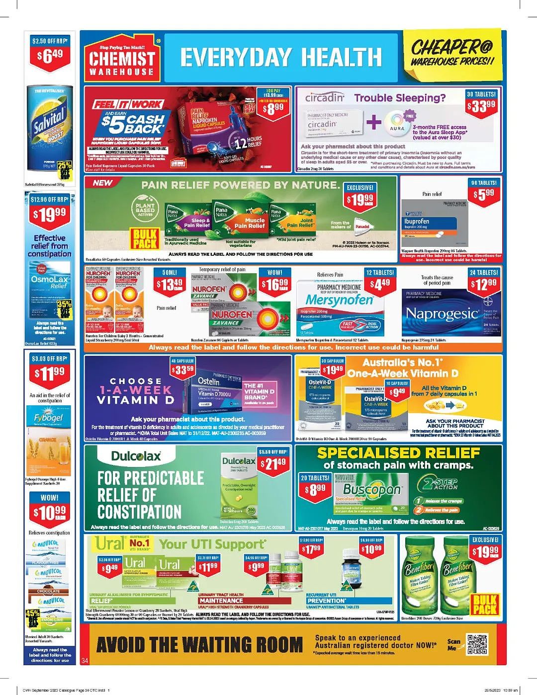 又逢良心周期！【Chemist Warehouse】药店 8月17日至9月3日优惠目录（组图） - 34