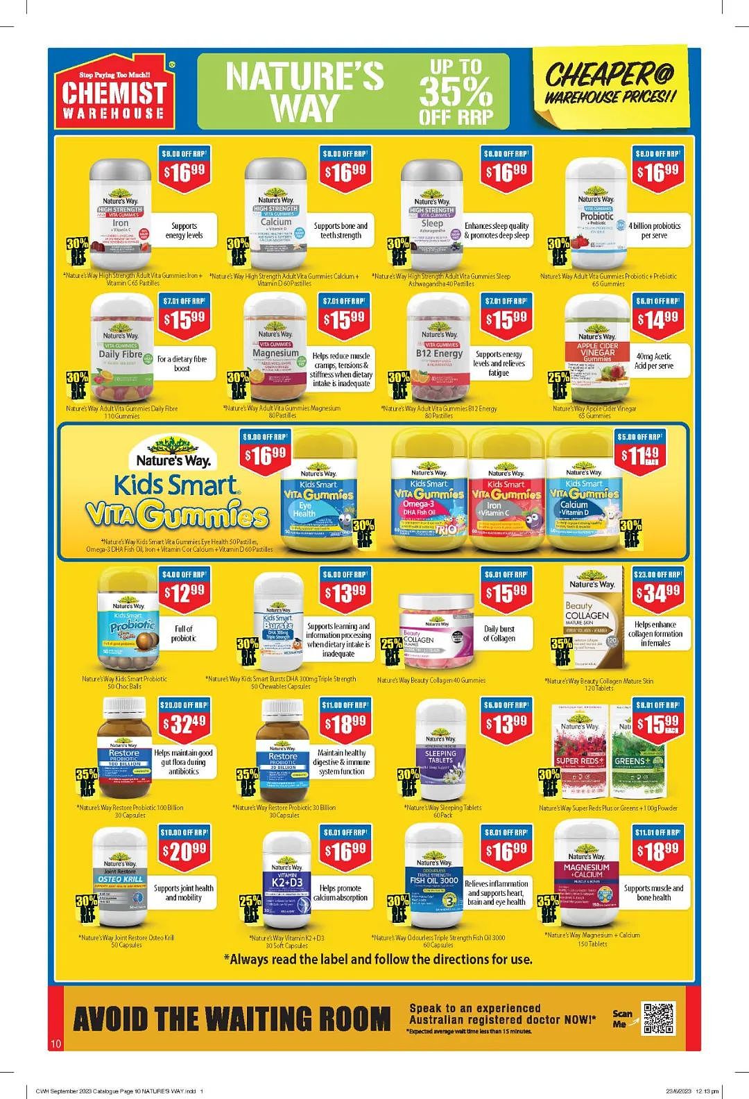 又逢良心周期！【Chemist Warehouse】药店 8月17日至9月3日优惠目录（组图） - 10