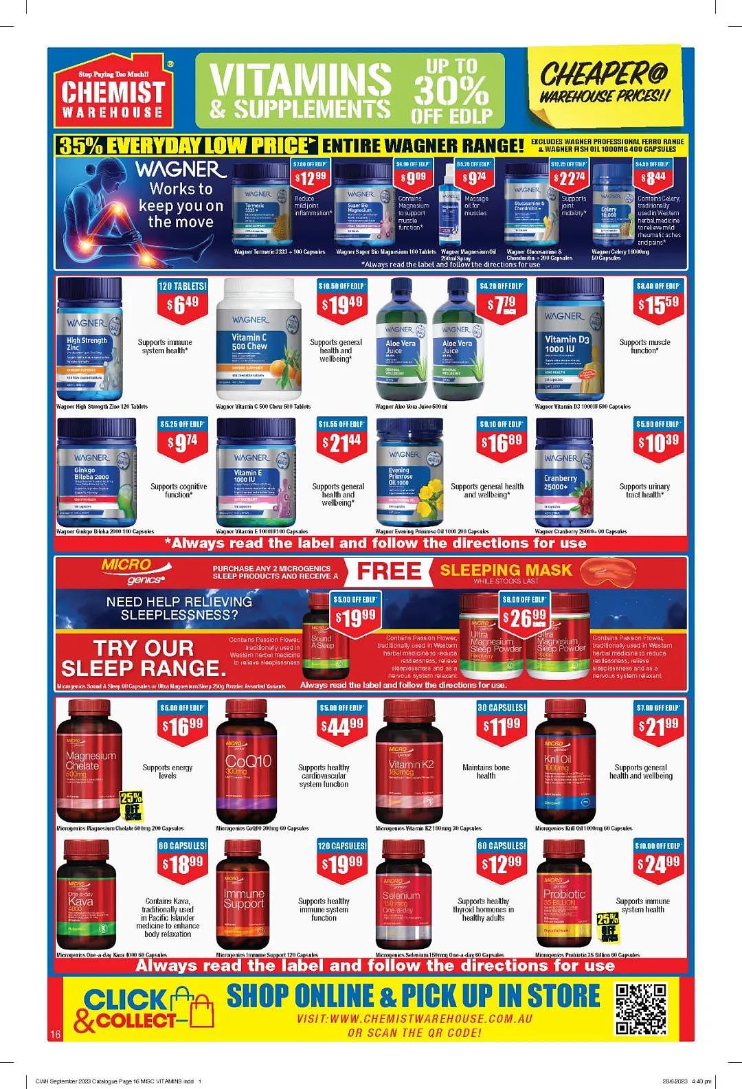 又逢良心周期！【Chemist Warehouse】药店 8月17日至9月3日优惠目录（组图） - 16