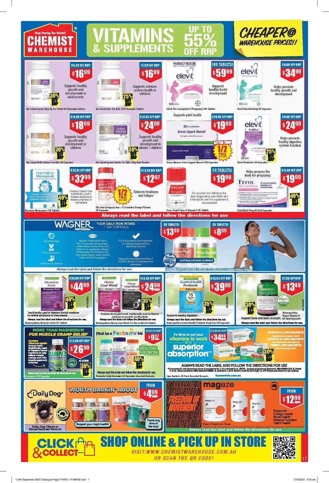 又逢良心周期！【Chemist Warehouse】药店 8月17日至9月3日优惠目录（组图） - 17