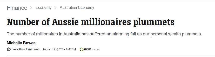 澳洲人变穷了！个人财富缩水1.6万亿澳币，大批华人也受影响！政府突然宣布，2%首付买房救市（组图） - 1